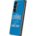NFL Detroit Lions Helmet Galaxy Z Fold5 5G Skin